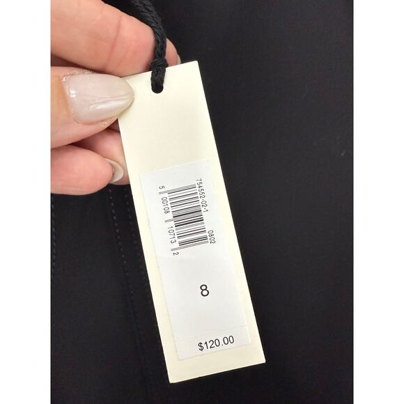 Banana Republic Refined Utility Pants Black Size 8 NWT Career Professional - Picture 6 of 14